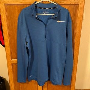 Nike Golf AeroReact 1/2 Zip. Royal Blue color, great shape; size XL
